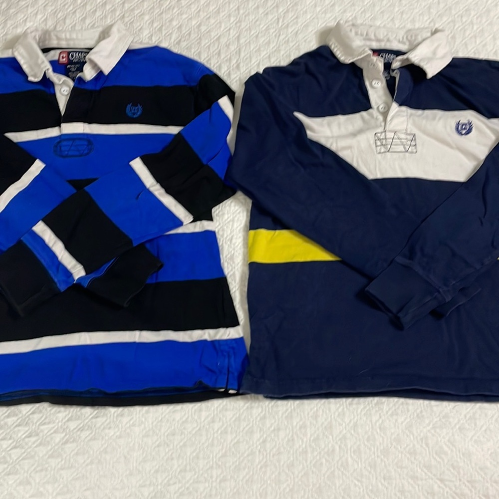 Polo Ralph Lauren chaps lot long sleeve shirts boys M 10-12 soft knit logo